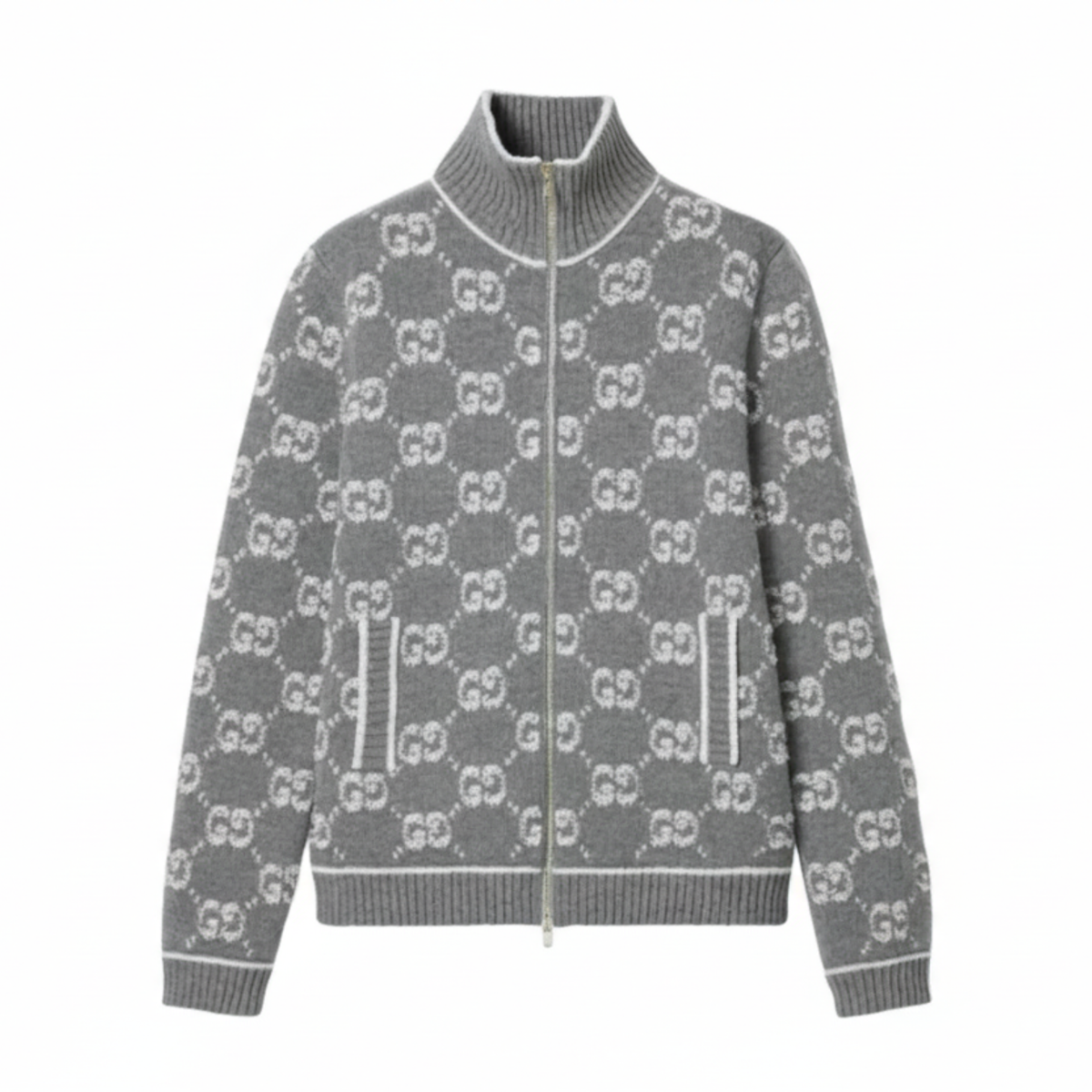 GlimerLine™ - Luxuriöser Cardigan mit Reißverschluss